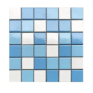 Usine Foshan carreaux de mosaïque de bonne qualité carreaux de mosaïque de piscine carreaux de mosaïque en verre cristal commercial