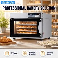 Four combiné commercial 120L CKF-120 à alimentation continue en vapeur, cuisson vapeur, 5 plateaux, programmable, 4 étapes de levage, 4KW