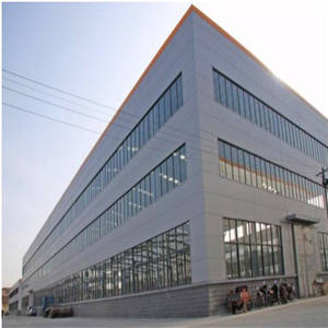 Cadre réglable en métal, construction métallique pré-assemblée, Structure industrielle en acier, entrepôt - Product Image 3