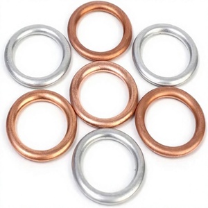 Joint de bouchon de vidange d'huile en cuivre et aluminium, pour Volkswagen Audi Porsche Skoda, pièces de rechange pour réparation de moteur - Product Image 2