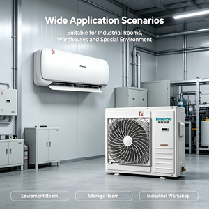 Aire Acondicionado Antiexplosión de 18000 BTU, 1.5 Toneladas, 5 KW, Calefacción y Refrigeración, 2 HP, 2 Toneladas, 18k BTU, 12000 BTU, 18000 BTU, Tipo Split - Product Image 1
