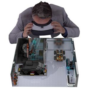 حديقة ألعاب الواقع الافتراضي 7D، ألعاب ملاهي، محاكي طيران 12D، آلة ألعاب الواقع الافتراضي، معدات ملعب داخلي للأطفال - Product Image 2