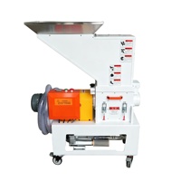 Broyeur de plastique silencieux à axe unique HY 2HP à vitesse lente 24 tr/min SKD 11 lames avec moteur et engrenage, faible bruit 380V