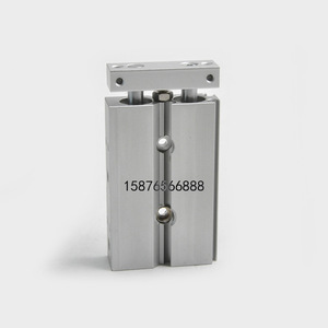 Cilindro neumático SMC CXSJM10-20, cuerpo de aluminio, doble eje, para prensa de impresión Roland - Product Image 5