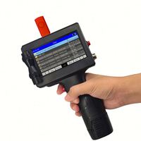 Imprimante jet d'encre portable 25,4 mm en stock, avec écran tactile pour codes de date d'expiration, pour boîtes en carton