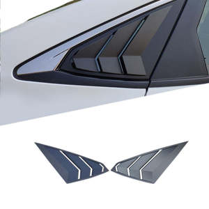 Convient pour 16-21 modèles de la dixième génération <span class=keywords><strong>Civic</strong></span> persiennes arrière modifiées, décoration de fenêtre arrière à <span class=keywords><strong>deux</strong></span> <span class=keywords><strong>portes</strong></span> et trois <span class=keywords><strong>portes</strong></span> - Product Image 3