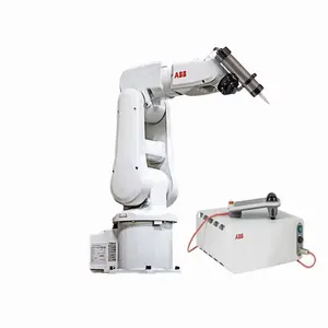 Robot industriale ABB IRB 120 con braccio robotico piccolo con distributore di colla e Controller come Robot di erogazione della colla