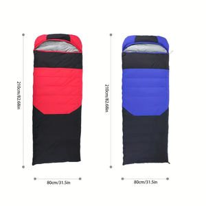 Sac de couchage-Sac de couchage en <span class=keywords><strong>duvet</strong></span> ultraléger à 20 degrés 600 remplissage bonne qualité 4 saisons imperméable sacs de couchage personnalisés adulte - Product Image 4