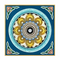 Panneaux de plafond décoratifs en aluminium en gros, matériaux de plafond religieux pour les distributeurs de bâtiments en Asie du Sud-Est