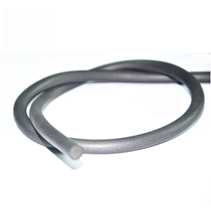 Tira de sellado inferior de Puerta de coche caucho extruido seguimiento diseño personalizado hueco 1*3mm tubo de goma conductora - Product Image 3