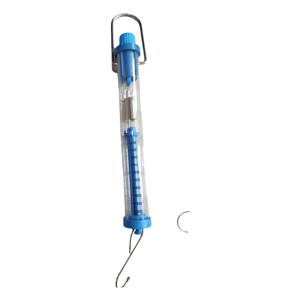 Balance à ressort tubulaire 2000g avec crochet, outil de pesage portable pour cuisine, pêche, bagages, extérieur - Product Image 1