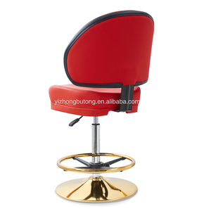Meilleure vente chaise de casino <span class=keywords><strong>pied</strong></span> pivotant en acier inoxydable machine à sous tabouret de bar chaise de poker <span class=keywords><strong>roulette</strong></span> chaises de bar de jeu - Product Image 3