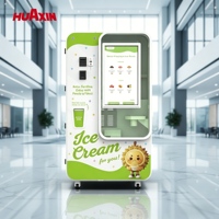 Máquina para Hacer Batidos de Proteínas de Grado Comercial HUAXIN Easy 7 1300W, Mezcladora Automática de Polvo para Leche y Agua