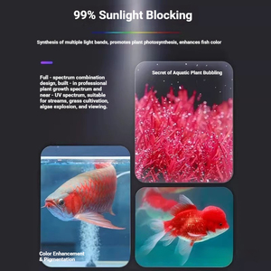 Lumière d'aquarium Bluetooth UFO à spectre complet, lumière de biotope <span class=keywords><strong>pour</strong></span> aquarium, <span class=keywords><strong>pour</strong></span> aquascape, aquarium de forêt tropicale - Product Image 5
