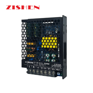 Alimentation LED industrielle à découpage, sortie unique, 100W, 230Vac vers 12Vdc, modèle LRS-100, en boîtier - Product Image 3