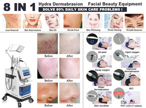 Hot bán chăm sóc da oxy mặt tẩy da chết Hydro oxy nước máy bay phản lực Peel Hydra dermabrasion thiết bị cho vẻ đẹp Spa - Product Image 2