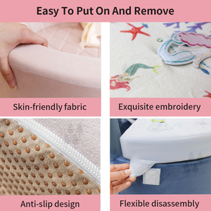 Linda <span class=keywords><strong>Silla</strong></span> de Actividades para Bebés, Anti-Caídas, para Alimentación y Aprendizaje, Mini Sofá para Recién Nacidos - Product Image 4