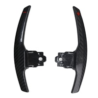 Extensions de palettes de changement de vitesse en fibre de carbone, durables, noires, de luxe, pour volant de voiture G14 G15 G20 G28 G29 G30 G38