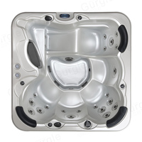 Venta caliente Bañeras al aire libre clásicas Independiente Gran Whirlpool Spa 5 Persona Balboa Hot Tubs