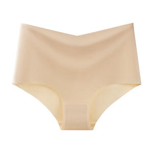 Sous-vêtements string taille haute pour femme avec fente semi-enveloppante, sexy, en nylon, sans couture, respirant - Product Image 6