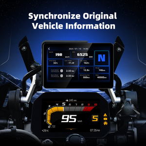 Navigateur <span class=keywords><strong>GPS</strong></span> pour moto 6,2'' B MW Carplay avec écran tactile, CarPlay Android Auto, WiFi, IP67, étanche, <span class=keywords><strong>support</strong></span> magnétique - Product Image 6