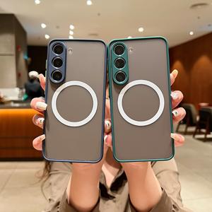 Funda Magnética Anti-Caídas para Teléfono con Acabado Mate, Compatible con <span class=keywords><strong>Samsung</strong></span> Serie S/A/NOTE/M - Product Image 5