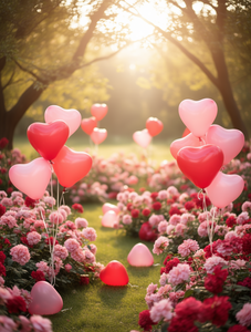 T-Shirt da Donna per San Valentino con Stampa Cuore, Manica Corta, Collo Tondo, Vestibilità Casual, Primavera-Estate, in Jersey di Cotone, Lunghezza Regolare - Product Image 2