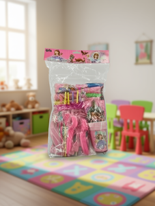 Conjunto de Ropa para Niñas con Estampado de Dibujos Animados, Pantalones Cortos, Manga Corta, Cómodo, de Poliéster y Algodón, Estilo Lindo - Product Image 2