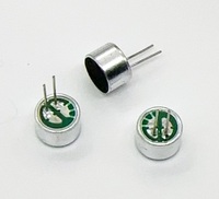 Fournisseur de microphones MIC, capsule de microphone électret à condensateur 9,7*6,7*12 mm, tête de microphone CZN-15E-P