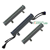 50w wall washer éclairage rgb rgbw waterpoof ip68 piscine sous-marine fontaine wallwasher led façade lumière UV bar light