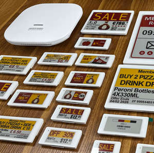 Etiquetas Electrónicas de Estante (ESL) de 2.4 GHz con Conexión Wi-Fi, Kit de Demostración para Almacenes y Supermercados, Suministro Directo de Fábrica - Product Image 5