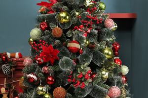 ييوو Shuangyuan بالجملة التصميم الأصلي التوت الأحمر شجرة عيد الميلاد الزخرفية فروع - Product Image 6