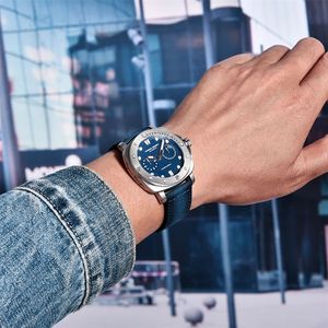 2024 Fashion PAGANI 1767 Fashion <b>Clock</b> <b>Hands</b> Man Luminous Waterproof Nylon Strap Watch for Man Automatic Mechanical Watches Male - Product Image 5