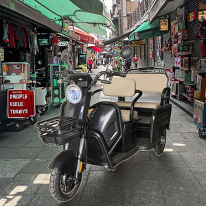 Motocicleta Eléctrica <span class=keywords><strong>de</strong></span> 3 Ruedas y 60V con Carrocería Abierta |   Capacidad <span class=keywords><strong>de</strong></span> Subida <span class=keywords><strong>de</strong></span> 25 Grados |   Carga Pesada |   Potencia <span class=keywords><strong>de</strong></span> 351-500W |   Velocidad <span class=keywords><strong>de</strong></span> 30-50 km/h |   CEE - Product Image 1