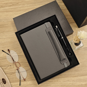 PU Leather Hardcover Lined Custom logo <strong>Notebooks</strong> <strong>with</strong> <strong>Pen</strong> Holder Business Journal Custom <strong>Notebook</strong> <strong>Notebooks</strong> Customizable - Product Image 4