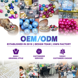 Muses ngọc trai bán buôn mong muốn Oyster ngọc trai vòng cổ <span class=keywords><strong>Set</strong></span> Nước Ngọt gạo Teardrop hình dạng màu sắc tự nhiên Ngọc Trai pendent kit bao gồm - Product Image 5