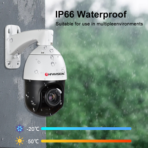 Hfws OEM 4k 8MP PTZ máy ảnh với 20x Zoom quang học 100m phát hiện chuyển động một chiều âm thanh SD Thẻ PoE tốc độ cao Dome <span class=keywords><strong>Camera</strong></span> PTZ IP - Product Image 6
