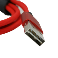 Câble de charge rapide 3-en-1 3A pour Android/iOS Type-C/Micro USB, conducteur en cuivre pur, tressage en nylon, téléphone portable, tablette, appareil photo