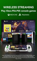 Control de Juego Telescópico D7 para Teléfono Móvil, Bluetooth 5.0, Tipo-C, Inalámbrico, Joystick para PUBG, Android, IOS, para PS4, Switch, PC