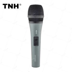 TNH E828s Microphone dynamique vocal tout métal Microphone à main karaoké professionnel avec plage dynamique complète pour une utilisation difficile sur scène - Product Image 1