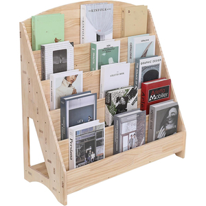 Étagère à livres <span class=keywords><strong>Montessori</strong></span> pour enfants, <span class=keywords><strong>présentoir</strong></span> à livres pour tout-petits avec rangement pour jouets pour chambre d'enfant, salle de jeux - Product Image 1