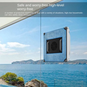 Machine de nettoyage de vitres de type planification intelligente <span class=keywords><strong>Android</strong></span> Robot nettoyeur de vitres de bâtiment à double jet d'eau - Product Image 4