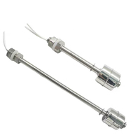 DWEL LSK200 Edelstahl Schwimmer-Niveauschalter Kugel-Wasserstandsregler Schwimmschalter Füllstandsensor für Tanks und Behälter