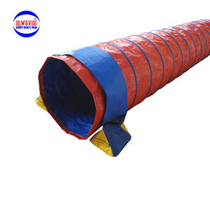 Tunnel pour animaux de compagnie en PVC pratique et <span class=keywords><strong>flexible</strong></span>, jouets pour chiens, tubes en plastique imperméables, plomberie pour le stockage - Product Image 1