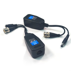 Balun de Video Pasivo en Oferta con Conector de Alimentación y Transmisor de Datos RJ45 CAT5 BNC de Par Trenzado para Cámara CCTV - Product Image 4