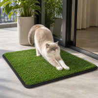 Tapis en gazon artificiel pour l'apprentissage de la propreté des chiens, tapis pour animaux de compagnie d'intérieur, 30 mm, PP PE, doux, avec drainage rapide et service OEM
