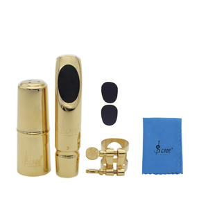 Saxophone Alto haut de gamme, ensemble de embouts de saxophone, 5 pièces, instrument à vent, accessoires de Saxophone, vente en gros, usine - Product Image 5