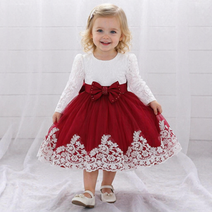 MQATZ <span class=keywords><strong>Robe</strong></span> de Bal de Mariage pour Bébés Filles, <span class=keywords><strong>Robe</strong></span> de Cérémonie pour Nouveau-nés avec Grand Nœud, <span class=keywords><strong>Robe</strong></span> de Fête d’Anniversaire de Baptême pour Filles - Product Image 1