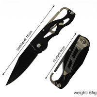 Couteau de poche pliable en acier inoxydable personnalisé avec logo OEM, multi-outils pour le camping, la randonnée, la survie, l'EDC et les activités de plein air