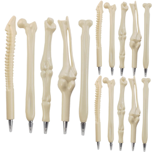 Hot Sale Nurse Doctor Student Teacher's Novelty Plastic Creative Design Bone Shape Bone Ballpoint <b>Pen</b> Halloween Gift Custom logo - Product Image 1